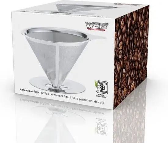 Weis Koffiefilter - Tweelagig voor Perfecte Koffie | Keukenaccessoires